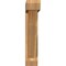 Ekena Millwork Traditional Slat Rough Sawn Bracket w/ Offset Brace, Western Red Cedar, 6"W x 30"D x 30"H BKT0604X30X30TRA06RWR - alternate 2